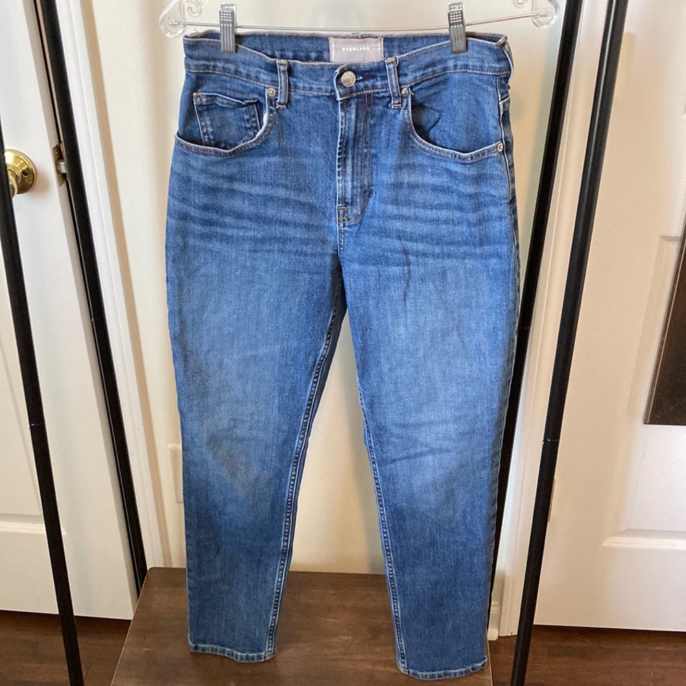 Everlane Cheeky Straight Jean Medium Wash